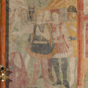 Affresco "La Natività e i pastori" - Maestro di Piobbico - Abbazia di Piobbico Sarnano - Foto di Stefano Ciocchetti Affresco "La Natività e i pastori" - Maestro di Piobbico - Abbazia di Piobbico Sarnano - Foto di Stefano Ciocchetti