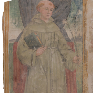 Affresco "Sant'Antonio da Padova" - Pittore anonimo - Abbazia di Piobbico Sarnano - Foto di Stefano Ciocchetti Affresco "Sant'Antonio da Padova" - Pittore anonimo - Abbazia di Piobbico Sarnano - Foto di Stefano Ciocchetti